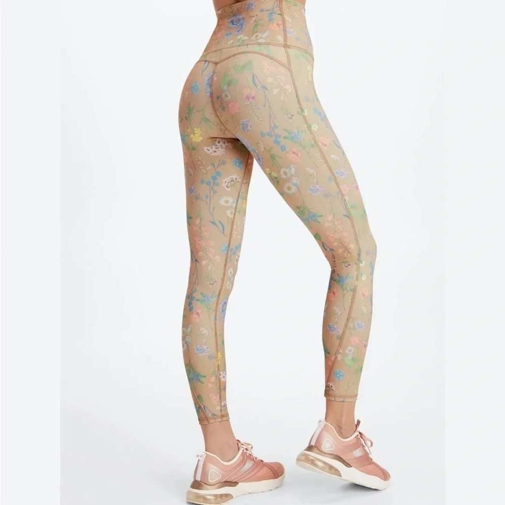Fabletics PureLuxe Ultra High-Waisted 7/8 Floral Leggings XXL NWT Boho Floral